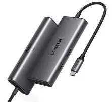 Multiplicator Ugreen Revodok Pro 107 7 in 1, gri