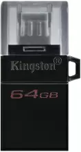 Flash USB Kingston DataTraveler microDuo 3.0 G2 64GB, negru
