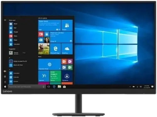 Monitor Lenovo D32qc-20, negru