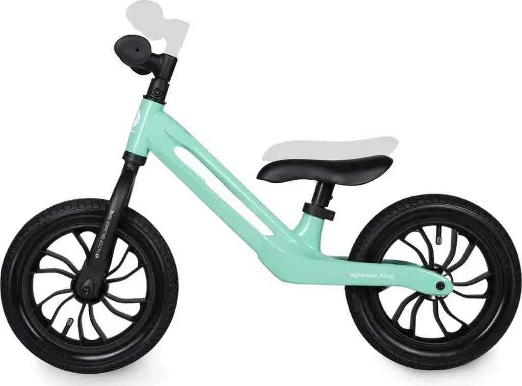 Bicicletă fără pedale Qplay Racer, mentă