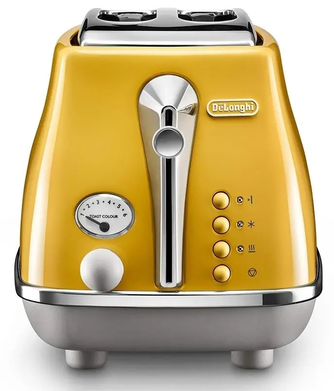 Prăjitor de pâine DeLonghi CTOC 2103 Y, galben