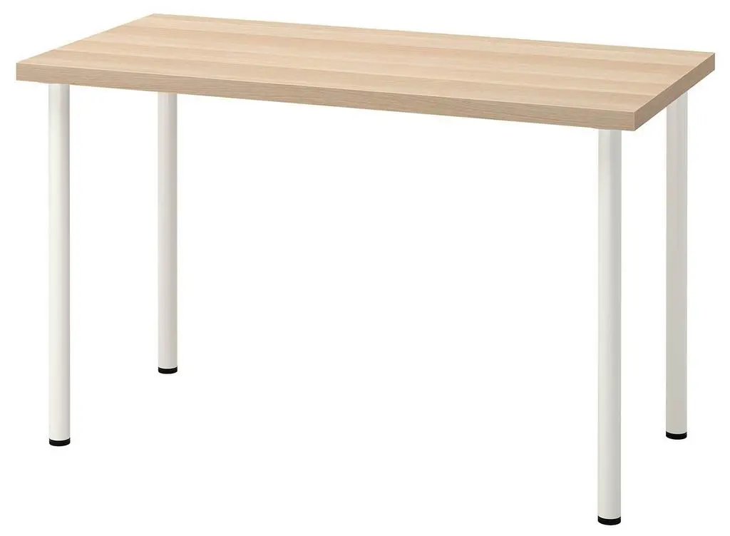 Masă de birou IKEA Lagkapten/Adils 120x60cm, stejar antic/alb pe tehnoparc.md Masă de birou IKEA Lagkapten/Adils 120x60cm, stejar antic/alb