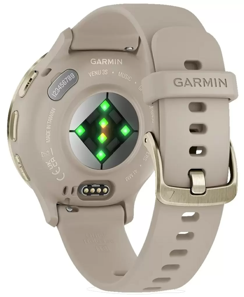 Smartwatch Garmin Venu 3S, French Gray/Soft Gold