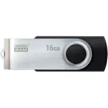 USB-флешка Goodram UTS3 Twister 16GB, черный/серебристый