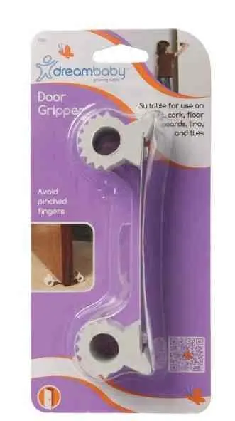 Блокиратор на двери DreamBaby Door Glipper, белый на tehnoparc.md Блокиратор на двери DreamBaby Door Glipper, белый