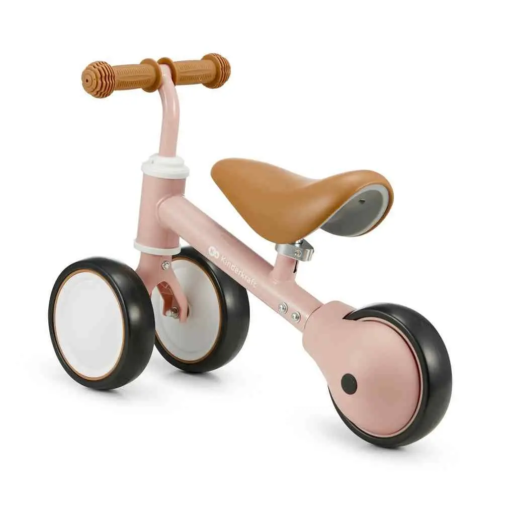 Bicicletă fără pedale KinderKraft Cutie, roz
