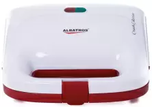 Aparat pentru preparat sandwich Albatros S2A-750, alb/roșu