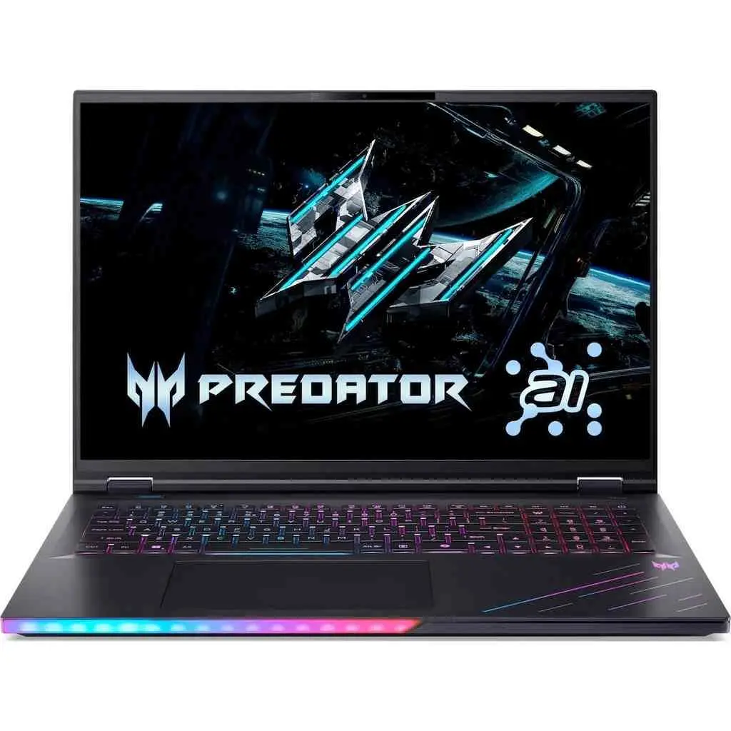 Laptop Acer Predator Helios 18 AI PH18-73 (18.0"/WQXGA/Core Ultra 9 275HX/64GB/2TB/GeForce RTX 5080 16GB), negru pe tehnoparc.md Laptop Acer Predator Helios 18 AI PH18-73 (18.0"/WQXGA/Core Ultra 9 275HX/64GB/2TB/GeForce RTX 5080 16GB), negru