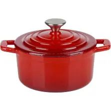 Oală Alpina Cast Iron Red, roșu