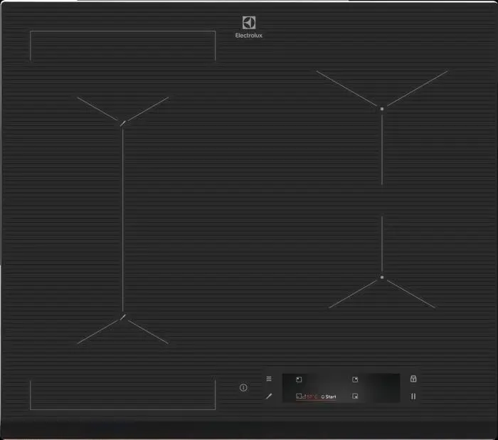 Plită incorporabilă cu inducție Electrolux EIS6648, negru