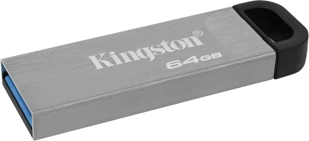 Flash USB Kingston DataTraveler Kyson 64GB, argintiu
