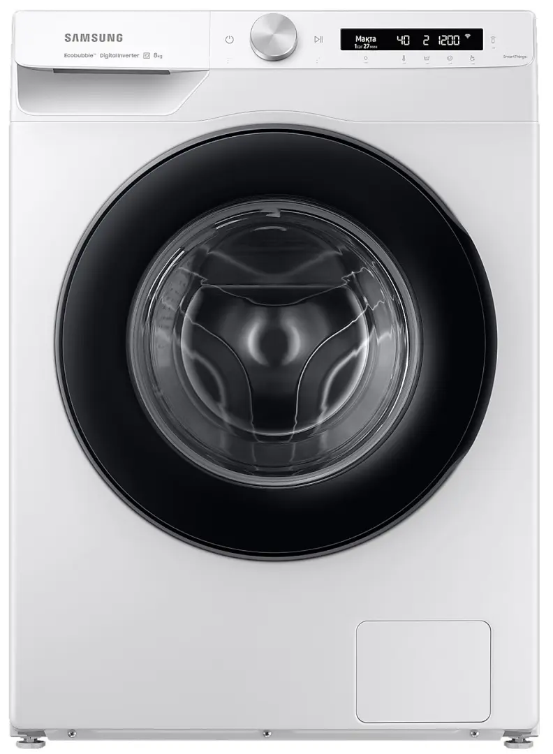 Maşină de spălat rufe Samsung WW80A6S24AW/LD, alb