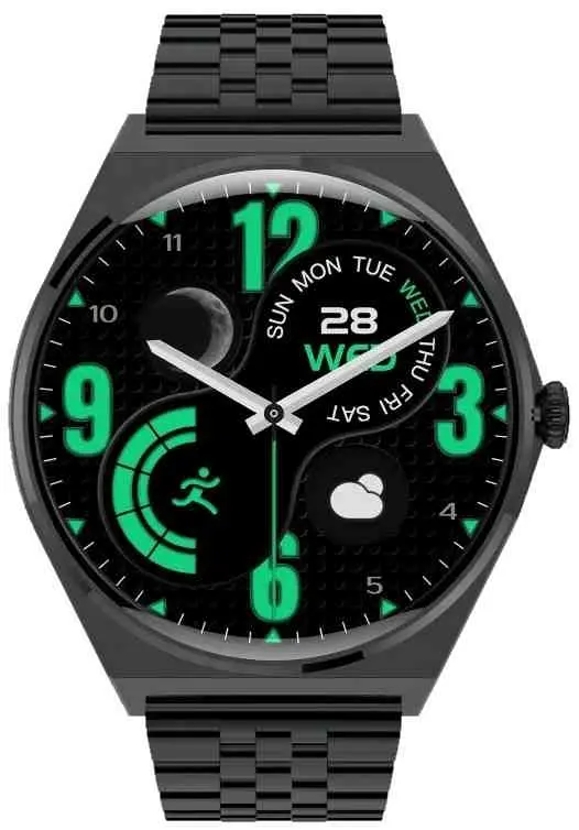 Умные часы Maxcom SmartWatch Eco5, черный на tehnoparc.md Умные часы Maxcom SmartWatch Eco5, черный