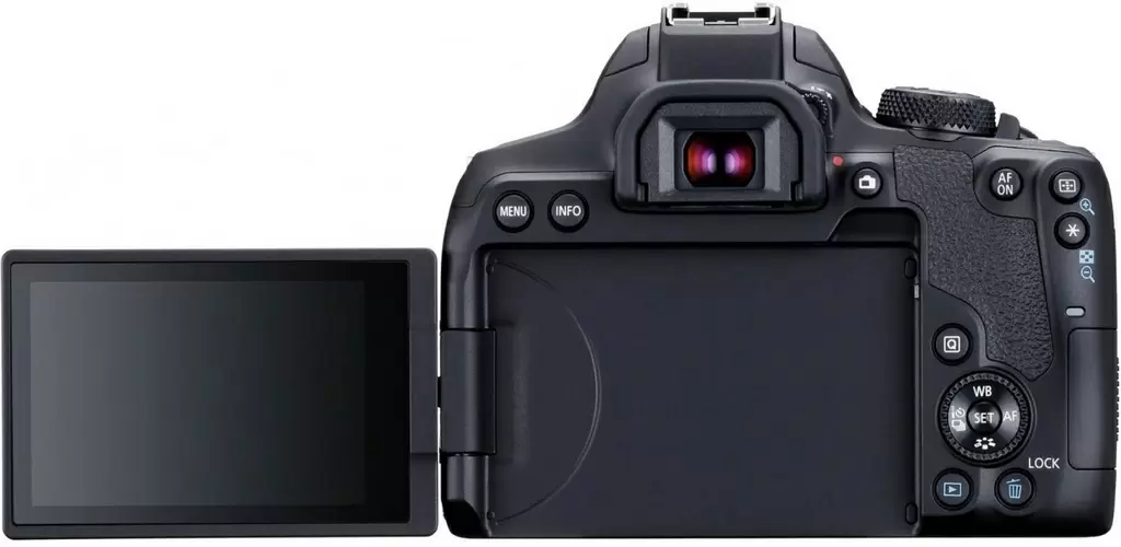 Зеркальный фотоаппарат Canon EOS 850D + EF-S 18-55mm f/3.5-5.6 IS STM Kit, черный