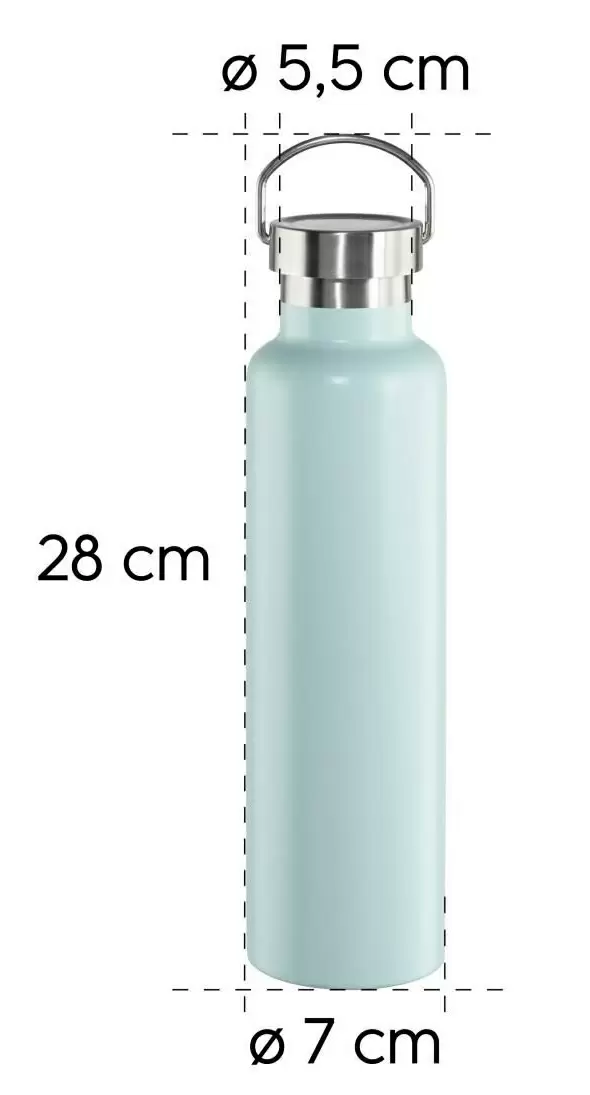 Sticlă pentru apă Xavax 750ml 181589, albastru deschis