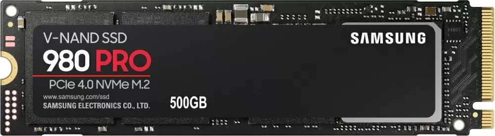 SSD накопитель Samsung 980 PRO M.2 NVMe, 500GB