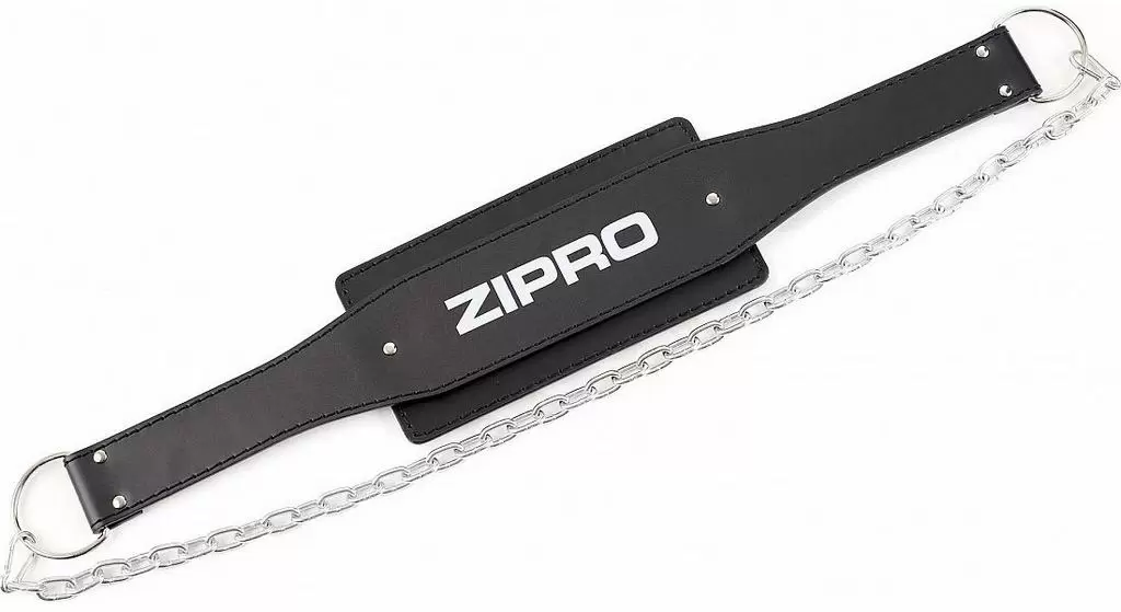 Пояс атлетический Zipro Dip Belt, черный