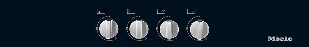 Газовая панель Miele KM 3010, черный