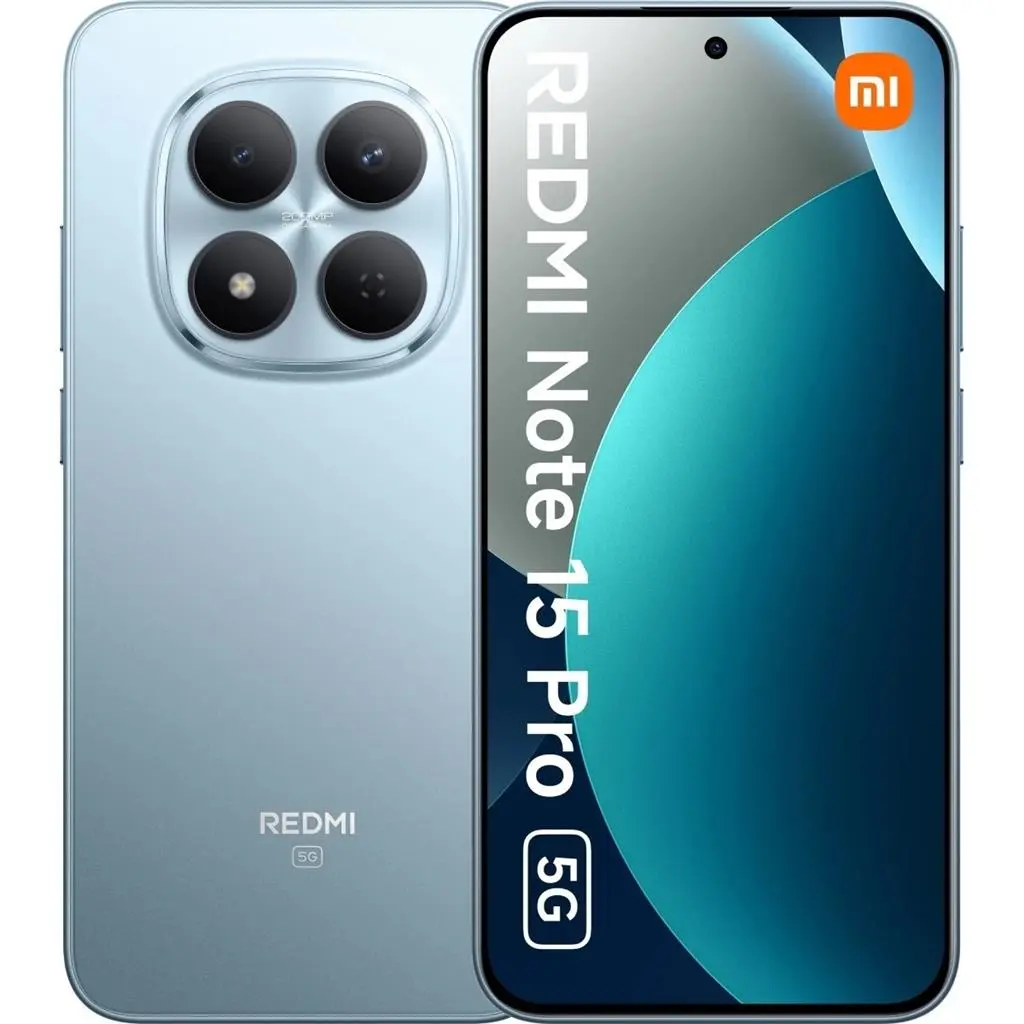 Smartphone Xiaomi Redmi Note 15 Pro 5G 8Gb/256Gb, albastru deschis pe tehnoparc.md Smartphone Xiaomi Redmi Note 15 Pro 5G 8Gb/256Gb, albastru deschis