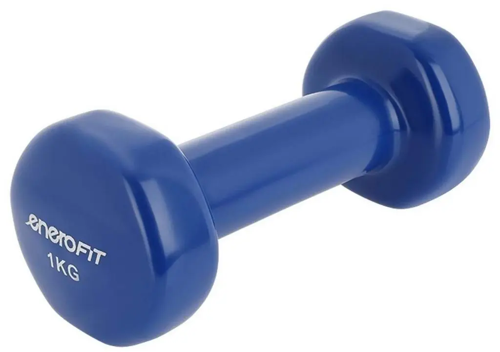 Гантель Enero Vinyl Dumbbell 1кг, синий