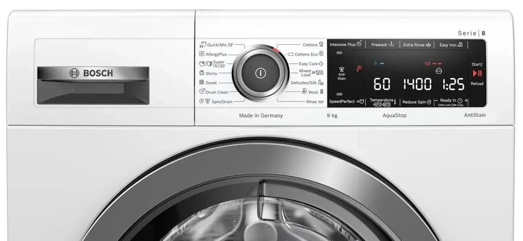 Maşină de spălat rufe Bosch WAV28M80ME, alb