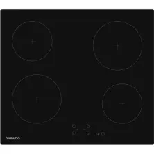 Plită incorporabilă electrică Daewoo BH6VTF01BNL, negru