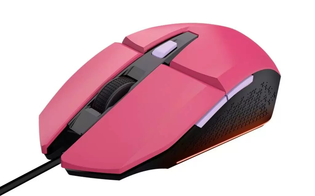 Mouse Trust GXT 109P, roz/negru