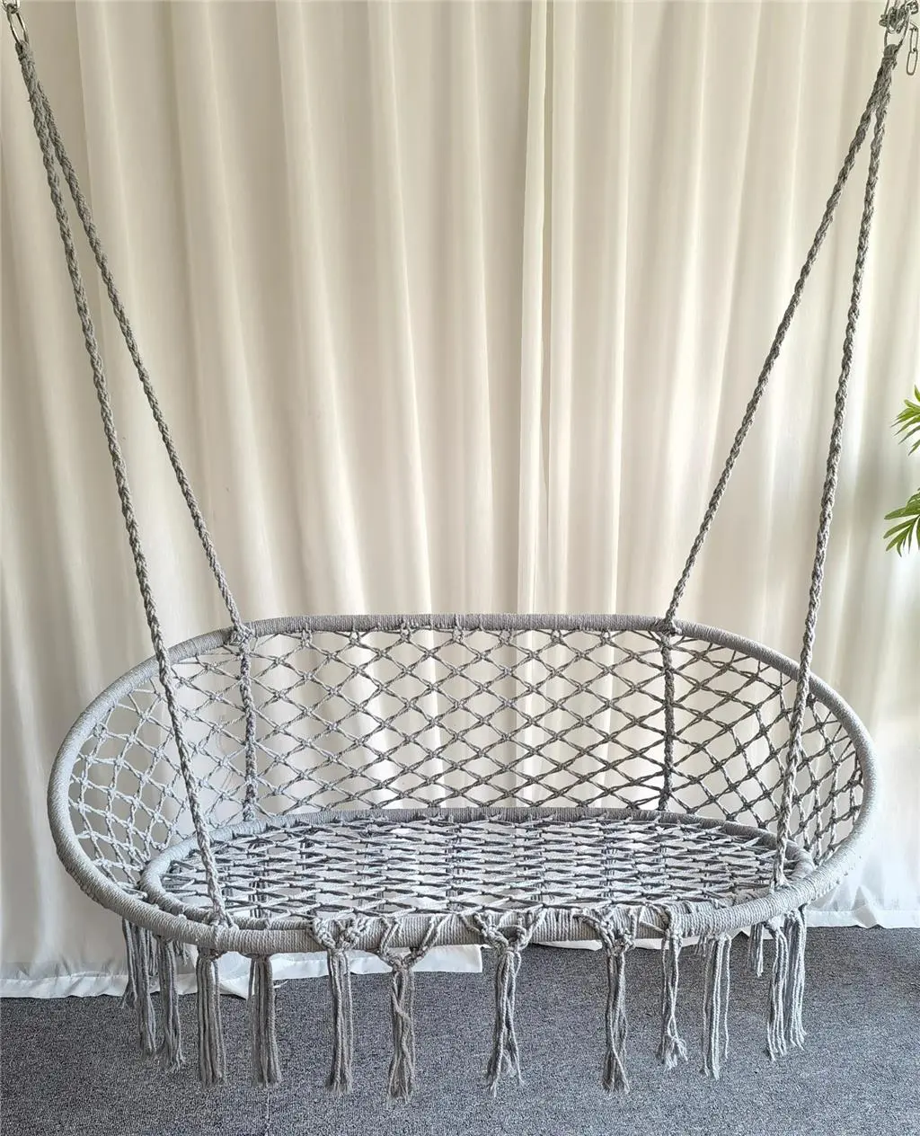 Подвесное кресло GardenLine HAM5177, серый
