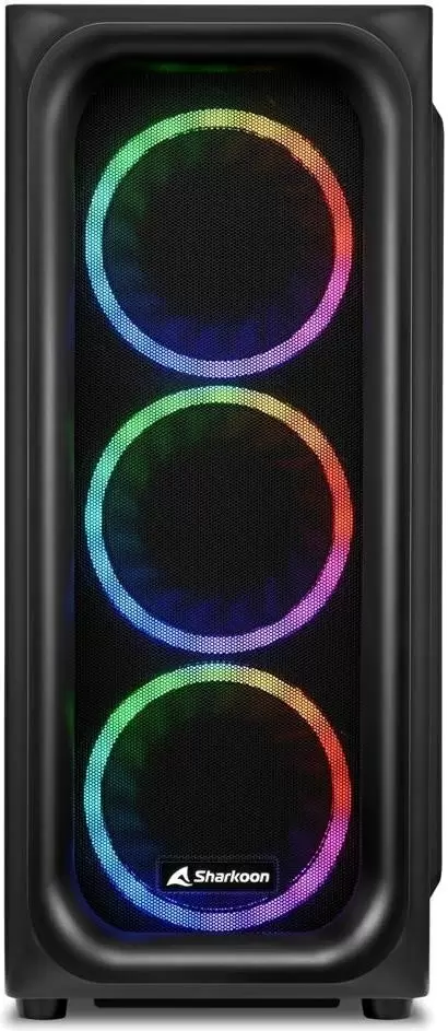 Корпус Sharkoon TK5M RGB, черный