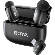 Microfon Boya Mini 2-02, negru