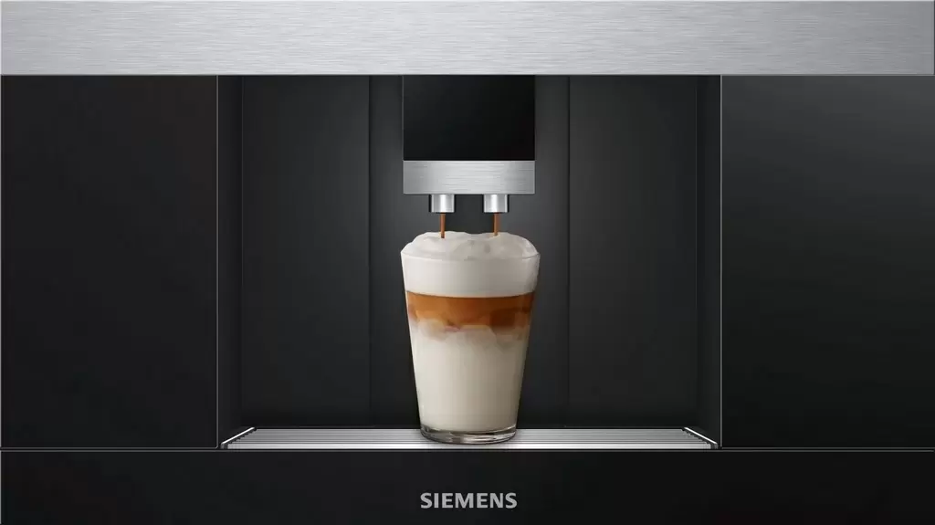 Встраиваемая кофемашина Siemens CT636LES1, нержавеющая сталь