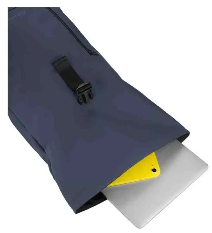 Rucsac Tucano Gommo Rolltop 15.6, albastru