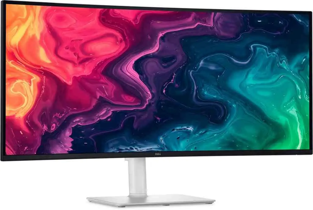 Monitor Dell S3425DW, argintiu