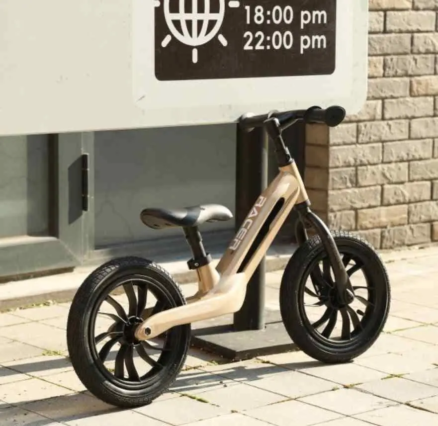 Bicicletă fără pedale Qplay Racer, auriu