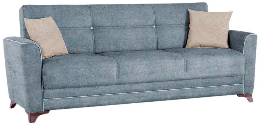 Диван Fabulous Cinar 3-местный 51-100, серо-синий на tehnoparc.md Диван Fabulous Cinar 3-местный 51-100, серо-синий