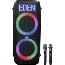 Boxă portabilă Eden ED-851 with 2 Microphones, negru