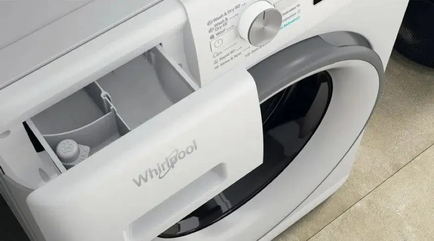 Maşină de spălat rufe Whirlpool FFWDB 964369 SV EE, alb