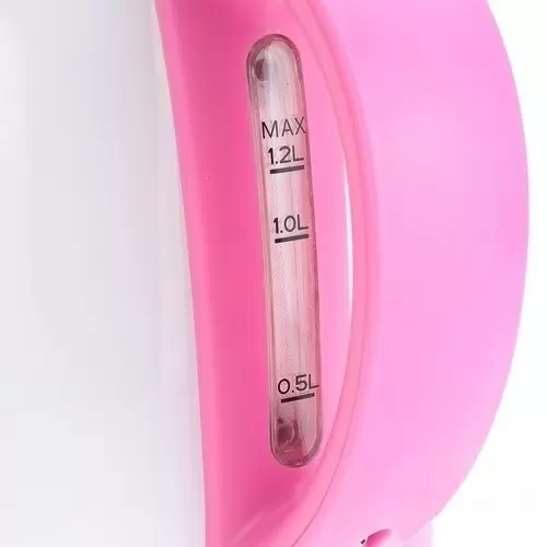 Электрочайник Vitek WX-1001, белый/розовый