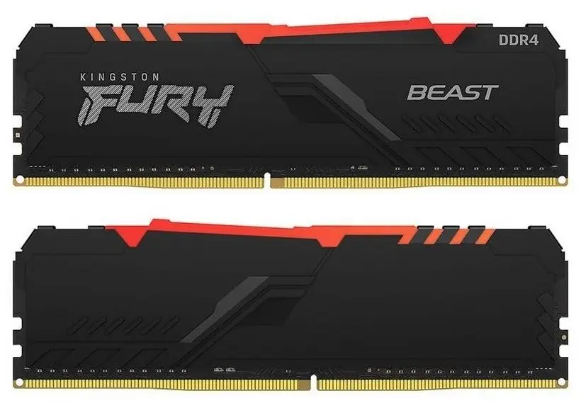 Memorie Kingston Fury Beast 64GB (2x32GB) DDR4-3600MHz, CL18, 1.35V pe tehnoparc.md Memorie Kingston Fury Beast 64GB (2x32GB) DDR4-3600MHz, CL18, 1.35V