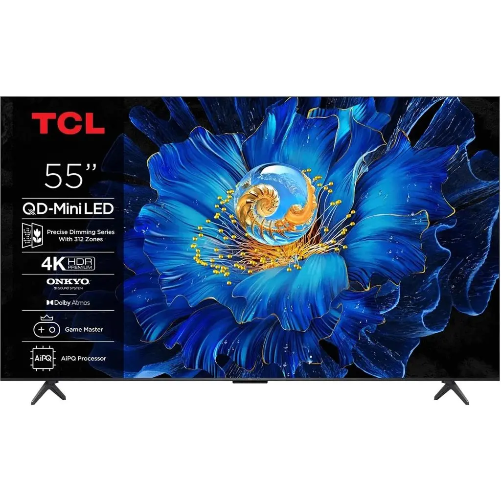 Televizor Tcl 55C61KS, negru