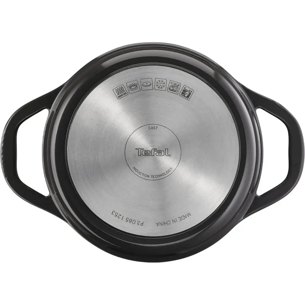 Кастрюля Tefal E2554404, черный