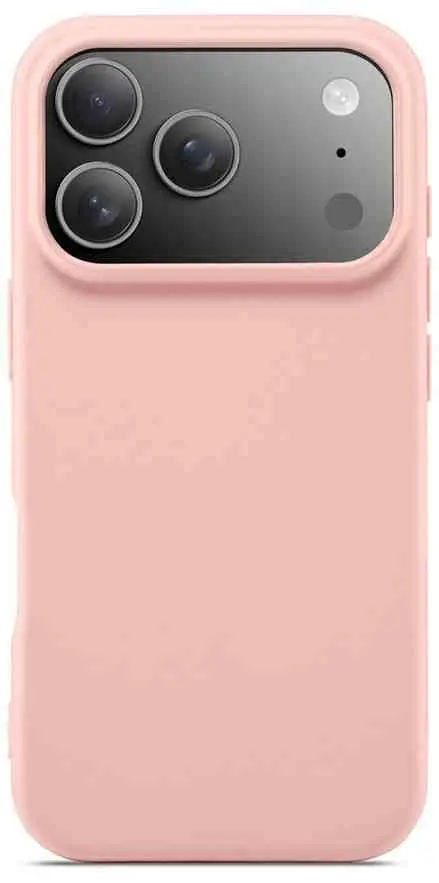 Чехол WOO Liquid Silicone iPhone 17 Pro (WOOLSCMIP17PPK), розовый