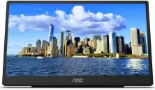 Monitor Aoc 16T2 Touch, negru