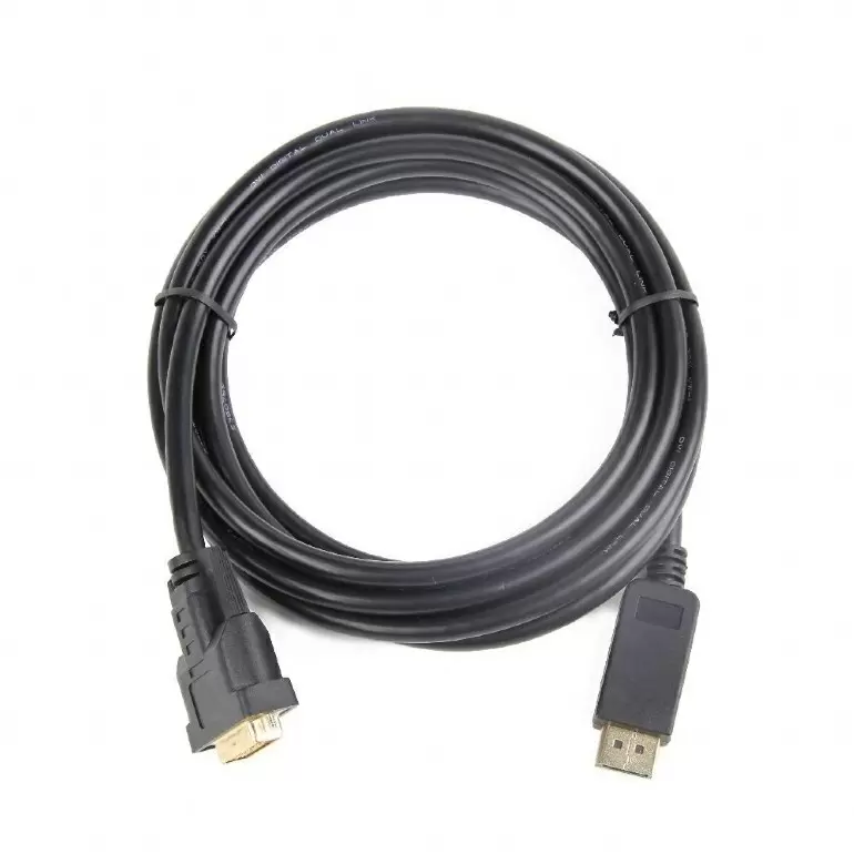 Видео кабель Cablexpert CC-DPM-DVIM-3M, черный