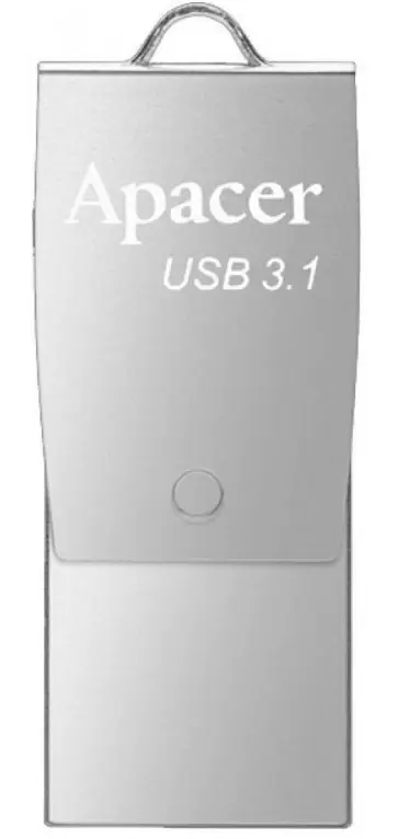 Flash USB Apacer AH750 32GB, argintiu