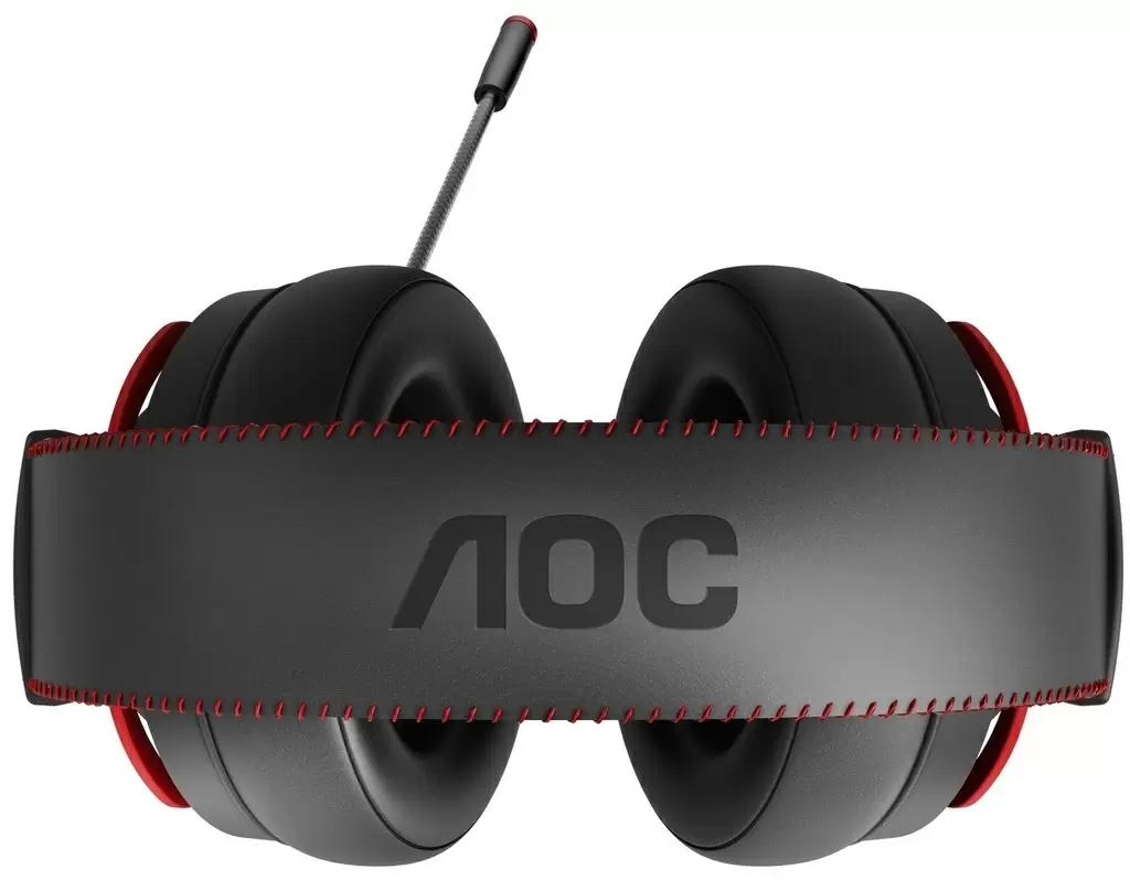 Наушники Aoc GH300, черный/красный