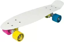 Skateboard Enero White 22, alb
