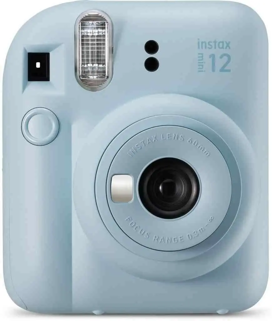 Aparat foto cu imprimare instantanee Fujifilm Instax Mini 12, albastru pe tehnoparc.md Aparat foto cu imprimare instantanee Fujifilm Instax Mini 12, albastru