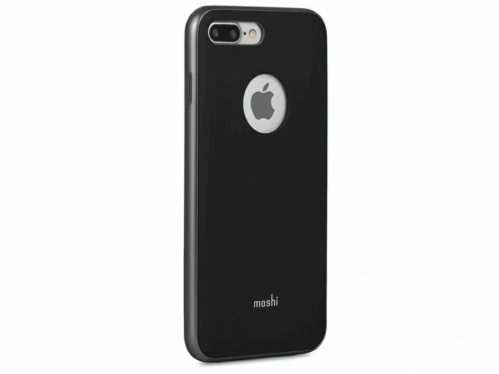 Husă de protecție Qumo Napa iPhone 8+, negru