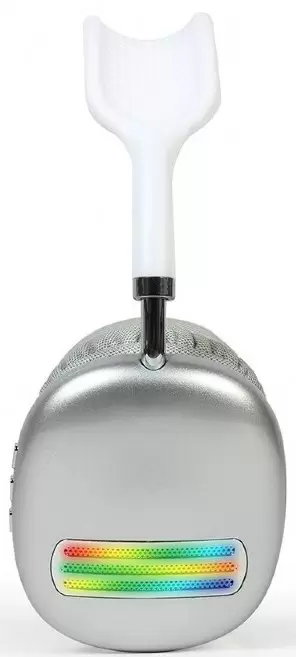 Наушники Gembird BHP-LED-02-W, белый/серебристый